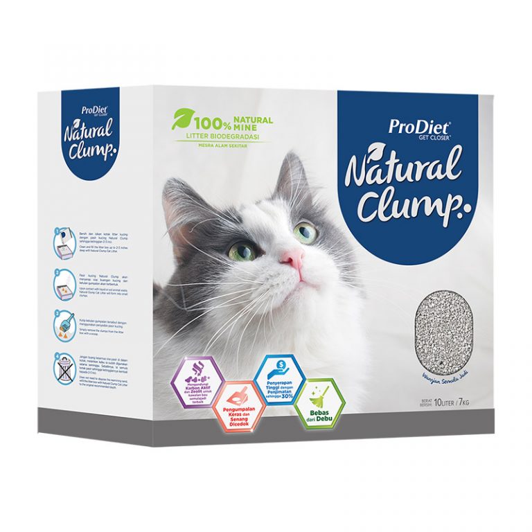 Natural Clump Clay Litter ProDiet®