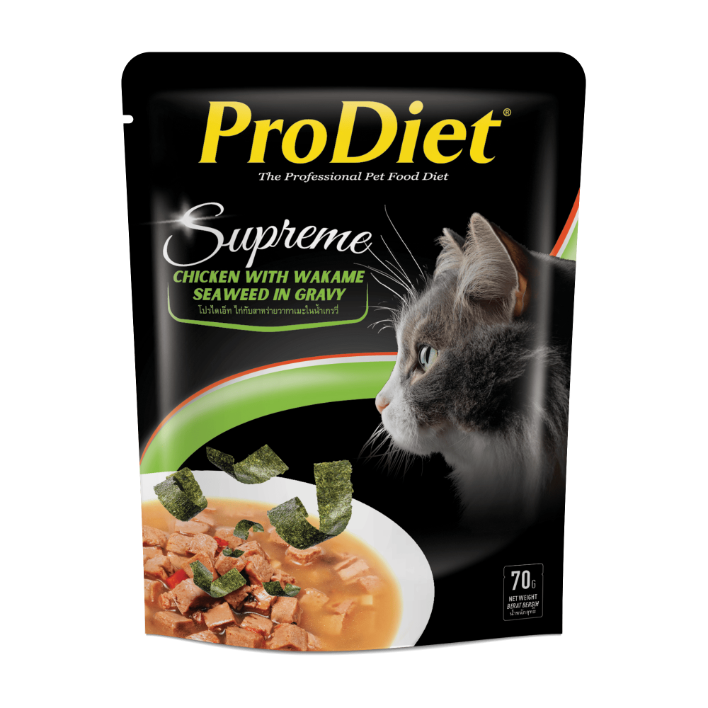 ProDiet Supreme Chicken with Wakame Seaweed in Gravy