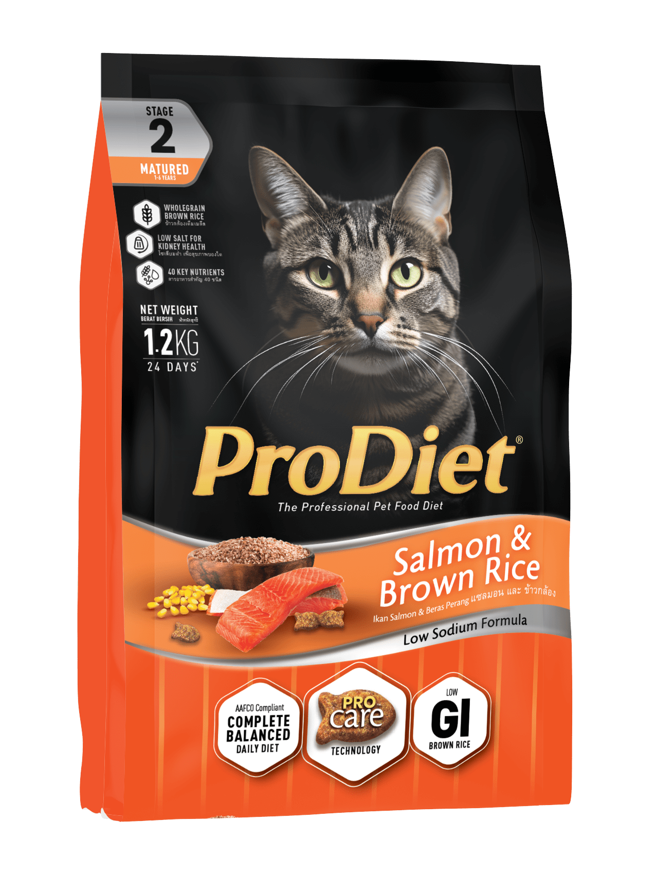 ProDiet Salmon and Brown Rice 1.2kg